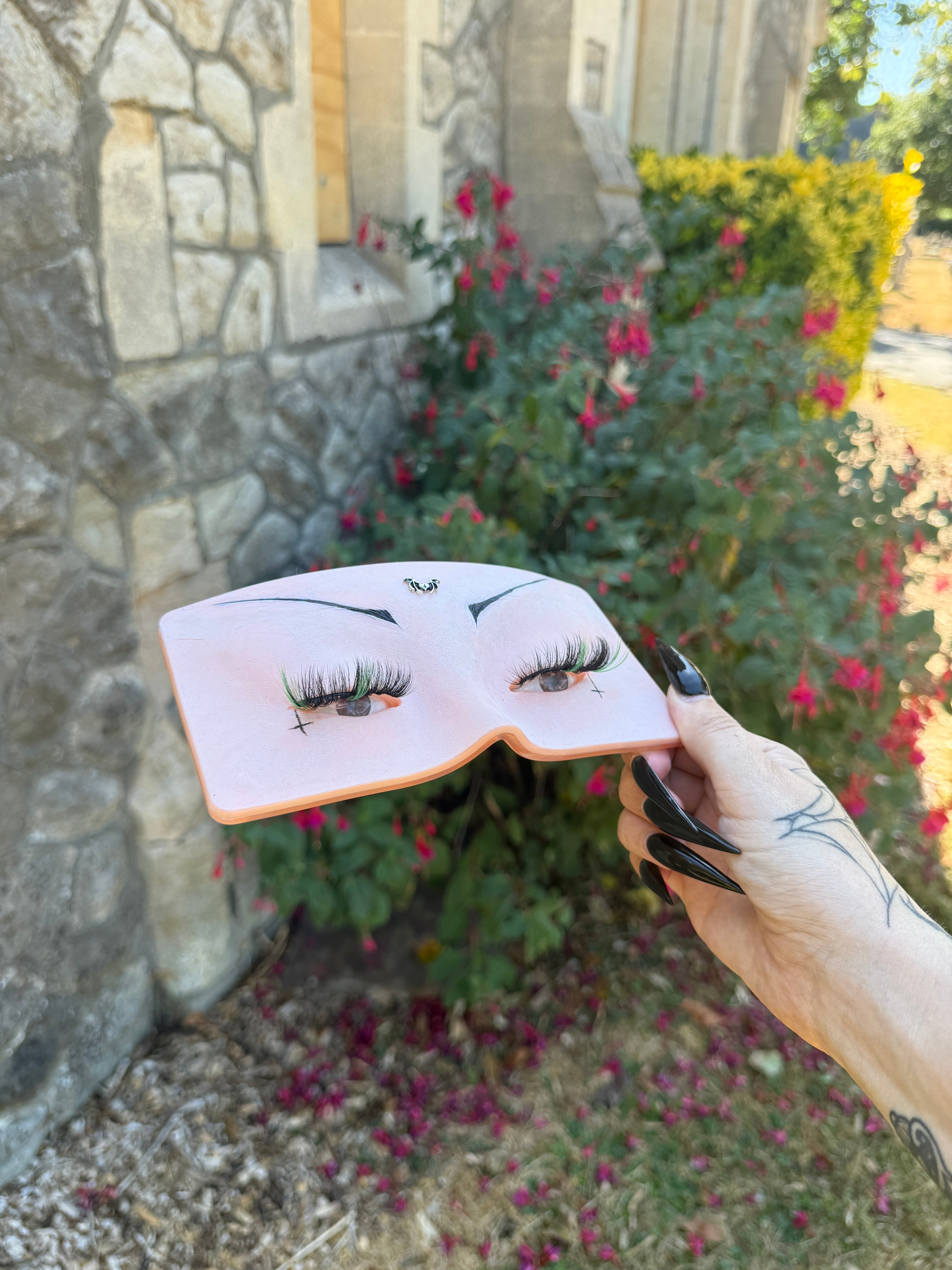 Grave Moss - Green + Black Strip Lashes