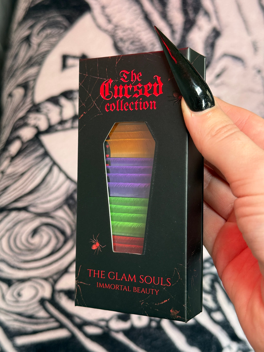 The Cursed Collection - Halloween edition lash tray⚰️