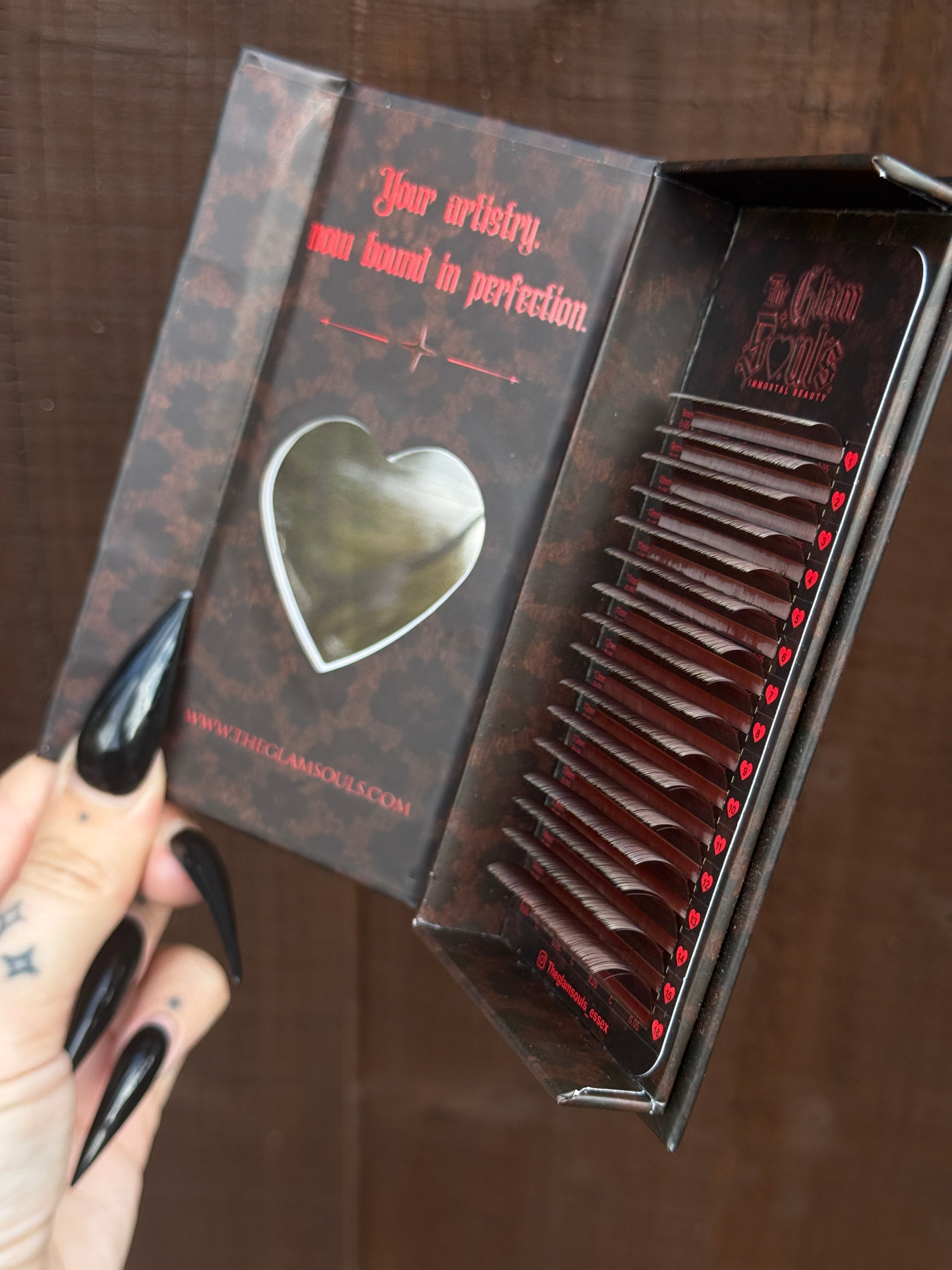 Dark Brown Lashes
