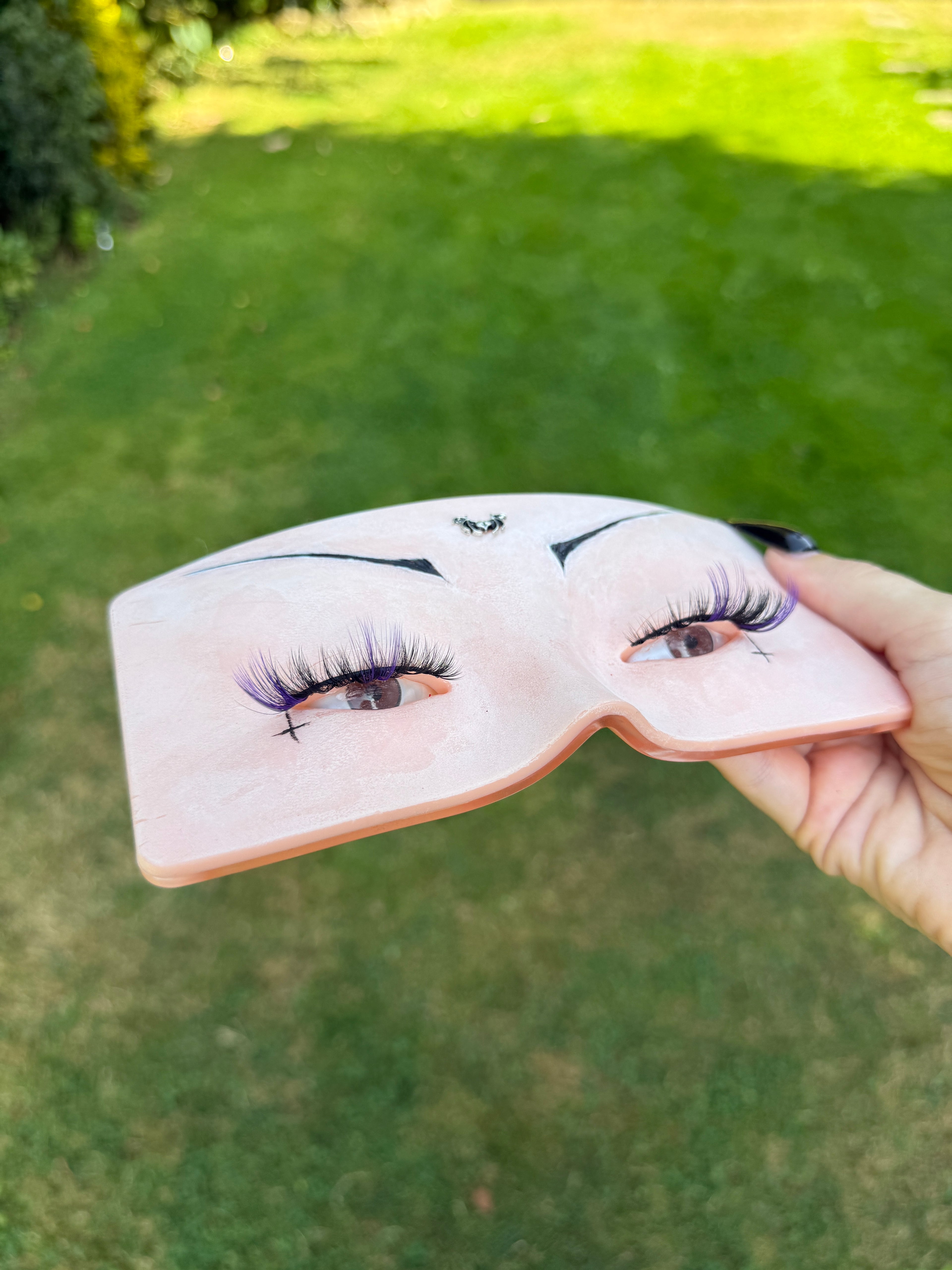 Amethyst - Purple + Black Strip Lashes