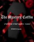 THE MYSTERY COFFIN - 5 mystery strip lashes - worth £54+